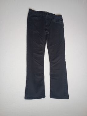 JACHS Girlfriend Mens Jeans Size 36x32 Charcoal Gray Black Straight Leg